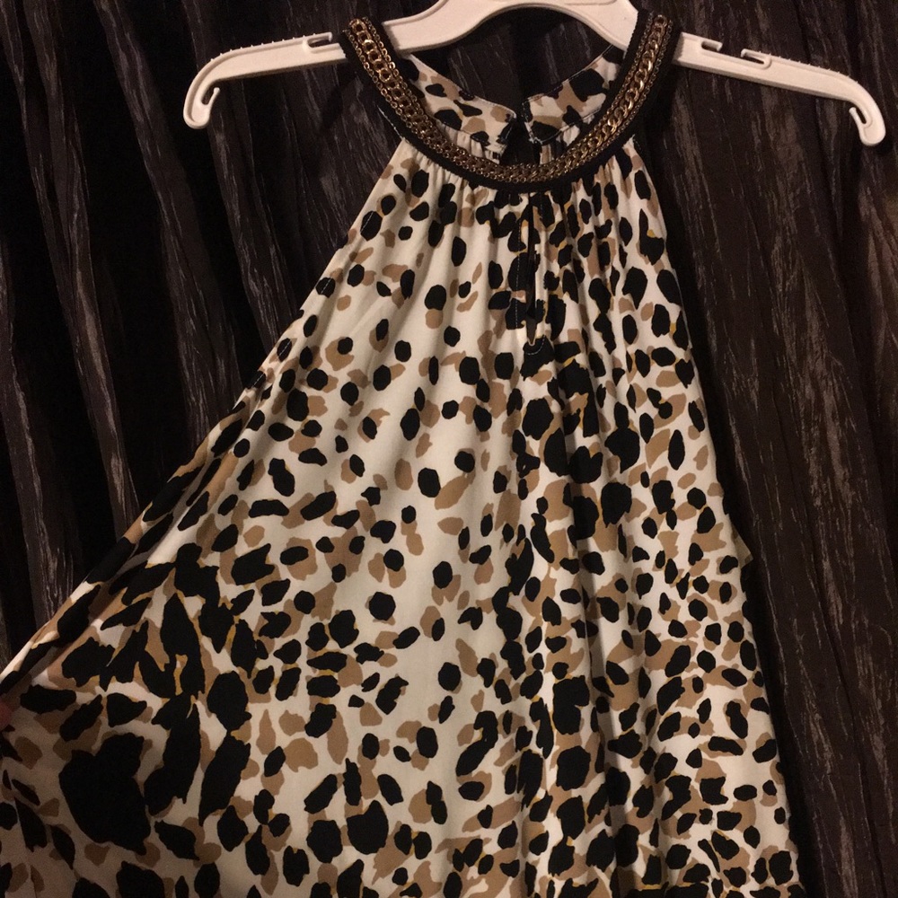 CUTE LEOPARD PRINT TOP